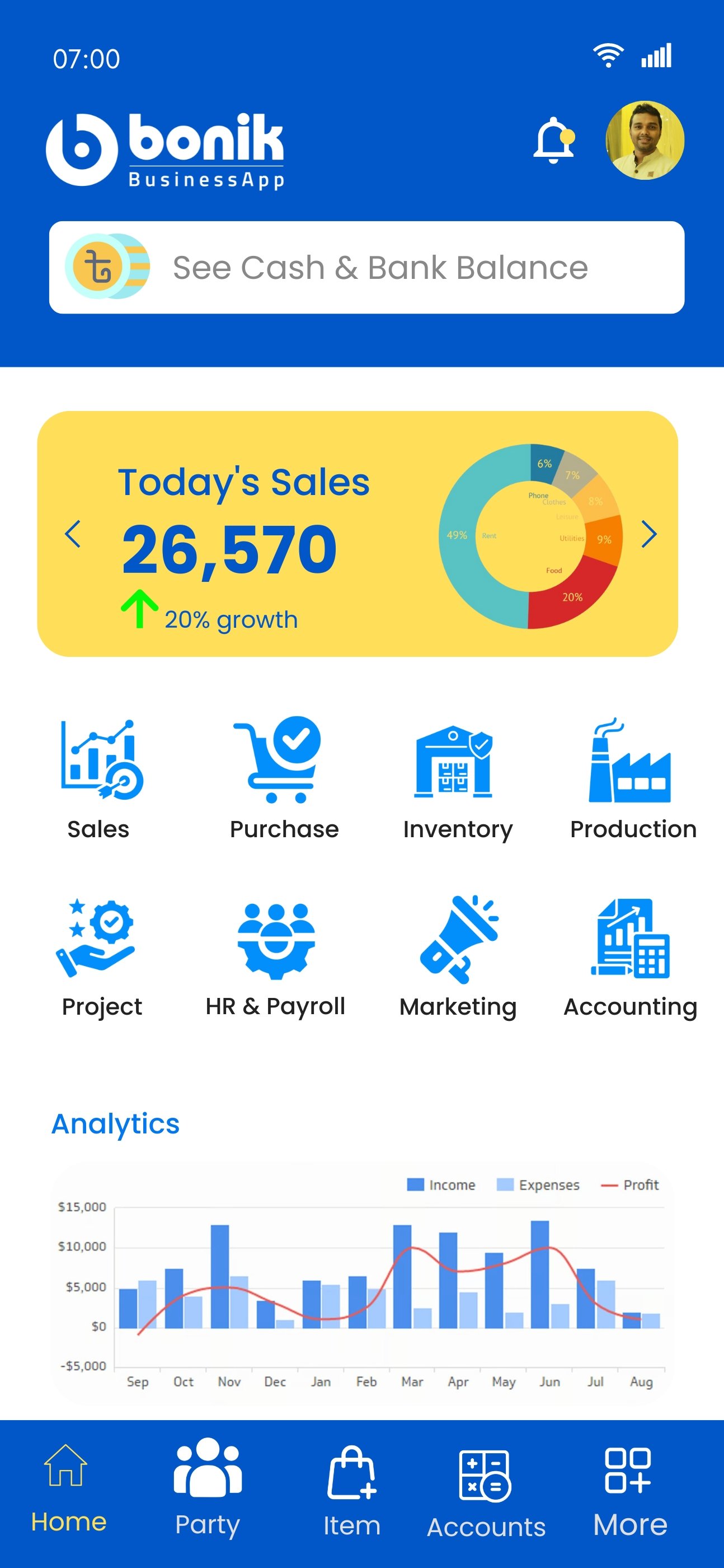 bonik Mobile App